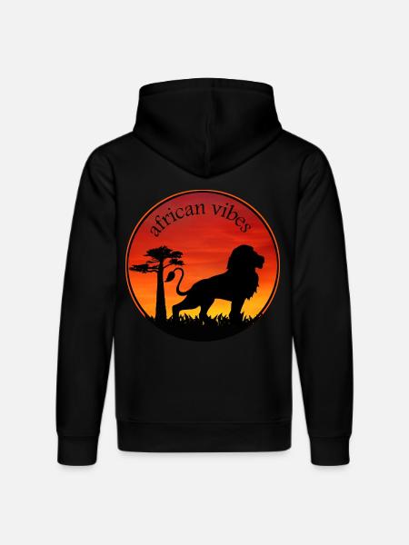 Leo 1 - Stanley/Stella DRUMMER Unisex Organic Hoodie - black