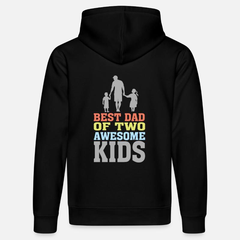 Best Dad - Stanley/Stella Unisex Bio-Hoodie DRUMMER  - Schwarz