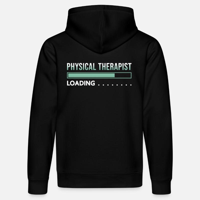 Physiotherapeut Loading - Stanley/Stella Unisex Bio-Hoodie DRUMMER  - Schwarz
