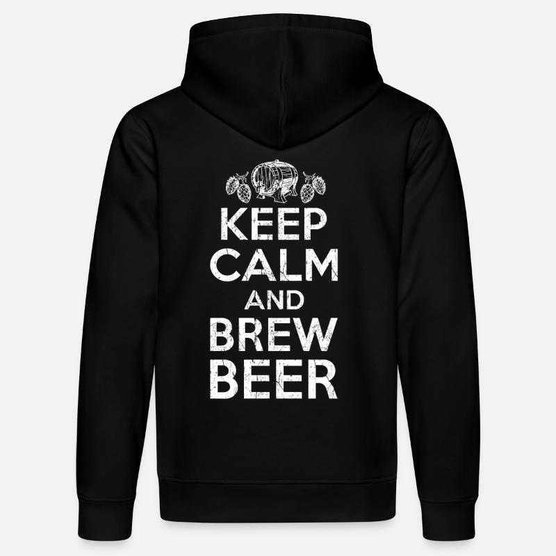 Homebrewing Design - Sweat à capuche bio DRUMMER Stanley/Stella Unisexe - noir