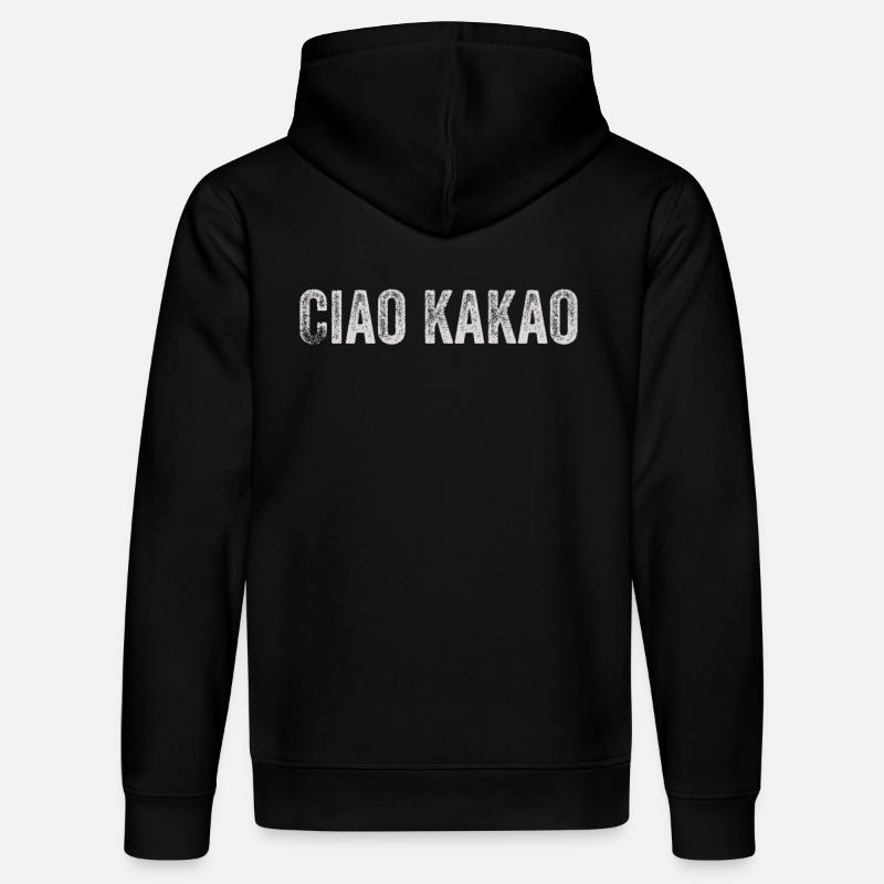 Ciao Kakao - Stanley/Stella Unisex Bio-Hoodie DRUMMER  - Schwarz
