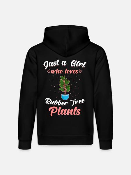 Rubber plant - Stanley/Stella DRUMMER Unisex Organic Hoodie - black