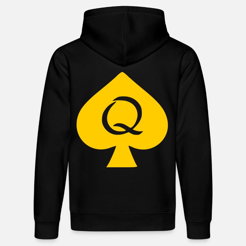 DAME DE PIQUE - Sweat à capuche bio DRUMMER Stanley/Stella Unisexe - noir