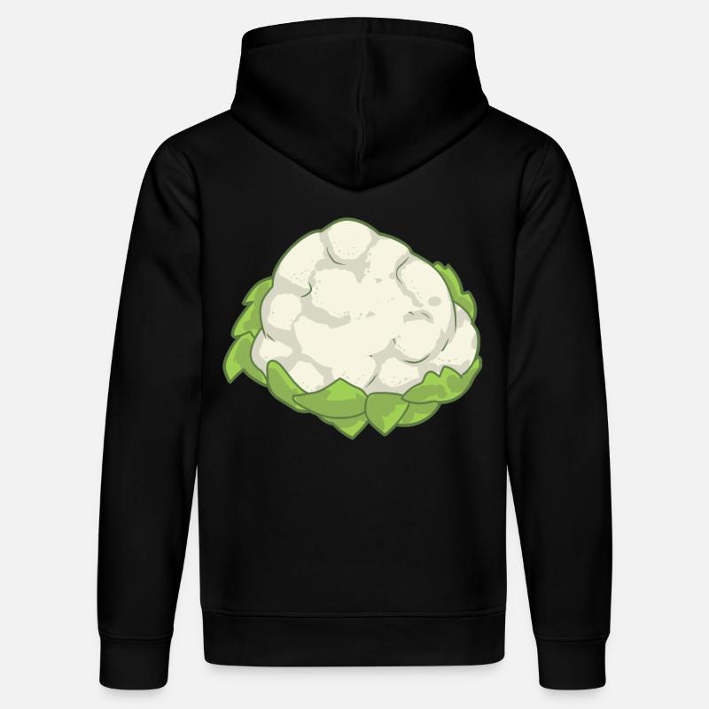 Chou-fleur Légumes Nourriture Végétal - Sweat à capuche bio DRUMMER Stanley/Stella Unisexe - noir