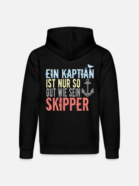 Skipper Sprüche - Stanley/Stella Unisex Bio-Hoodie DRUMMER - Schwarz