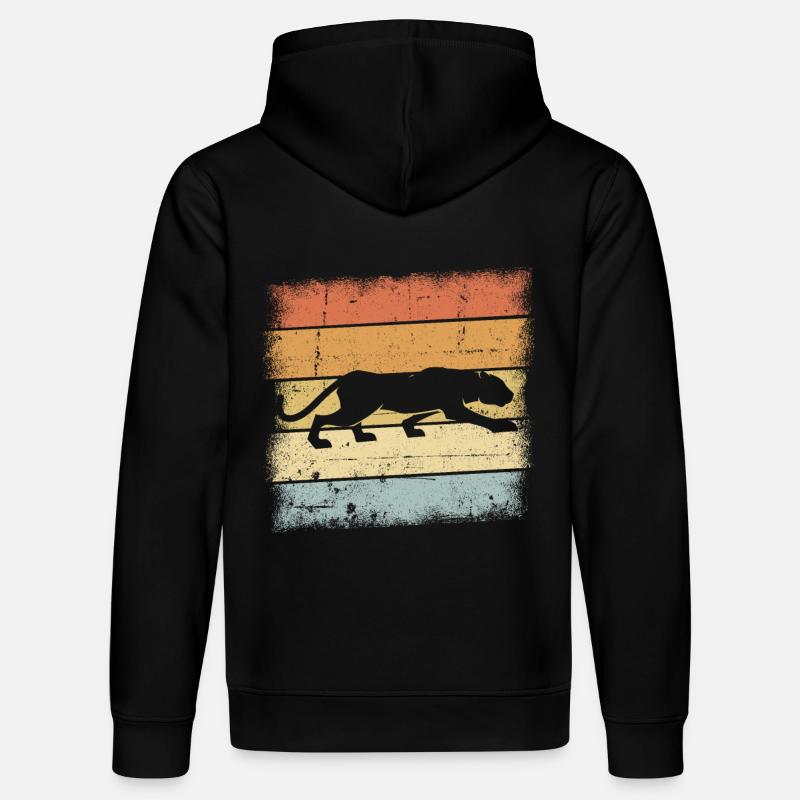 Panther Design - Stanley/Stella Unisex Bio-Hoodie DRUMMER  - Schwarz