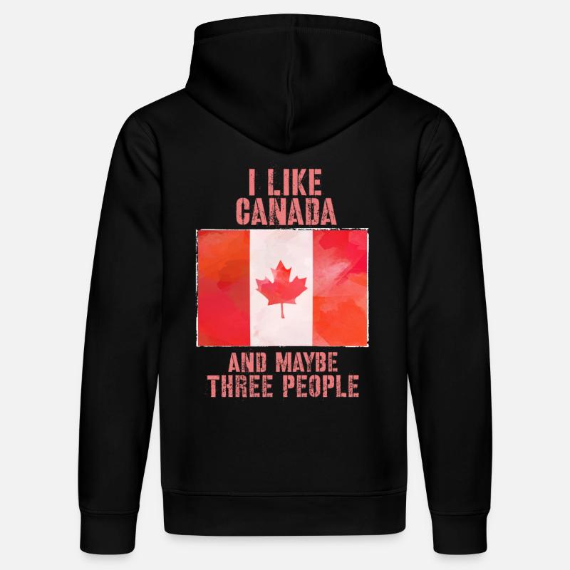 Canada - Sweat à capuche bio DRUMMER Stanley/Stella Unisexe - noir