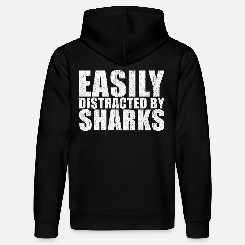 Hai Spruch - Stanley/Stella Unisex Bio-Hoodie DRUMMER  - Schwarz
