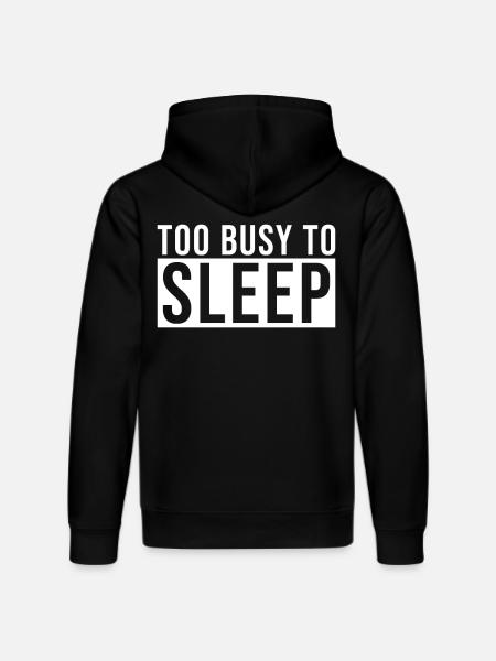 Home Office Saying - Stanley/Stella DRUMMER Unisex Organic Hoodie - black