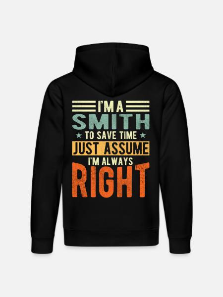 Blacksmith - Stanley/Stella DRUMMER Unisex Organic Hoodie - black