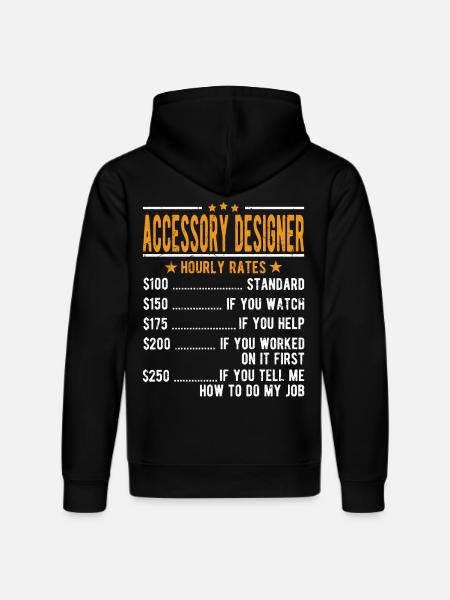 Accessoire Designer Stundenlohn - Stanley/Stella Unisex Bio-Hoodie DRUMMER  - Schwarz