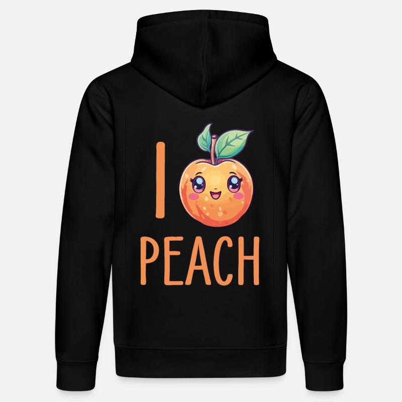Pêche Kawaii - Sweat à capuche bio DRUMMER Stanley/Stella Unisexe - noir