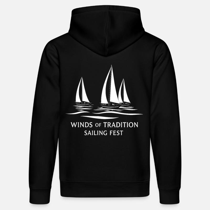 Sail Fest - Sweat à capuche bio DRUMMER Stanley/Stella Unisexe - noir