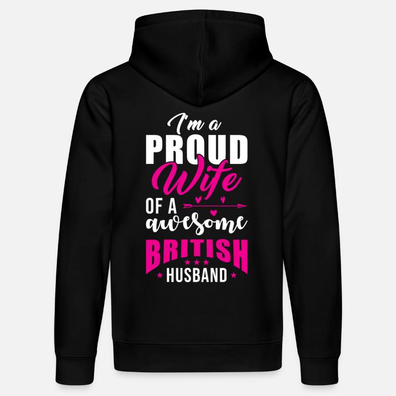 Englischer Ehemann England Ehemann - Stanley/Stella Unisex Bio-Hoodie DRUMMER  - Schwarz