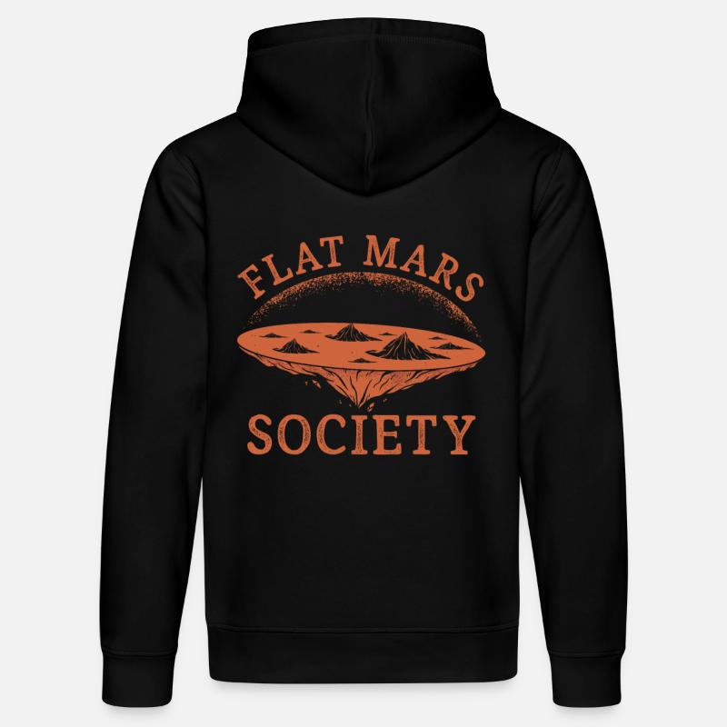 Flat Mars Society - Sweat à capuche bio DRUMMER Stanley/Stella Unisexe - noir