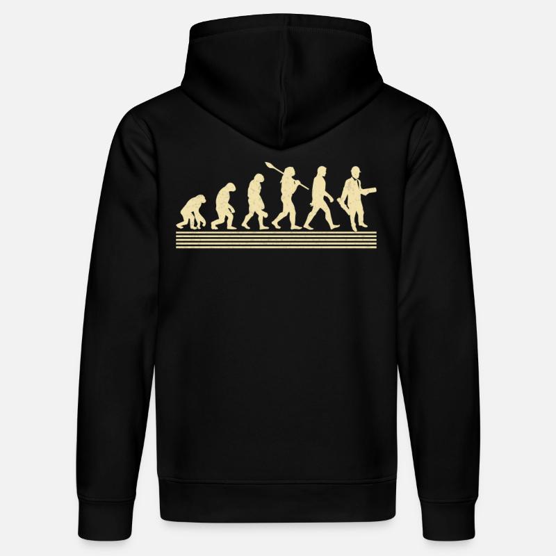 Évolution de l’architecte - Sweat à capuche bio DRUMMER Stanley/Stella Unisexe - noir