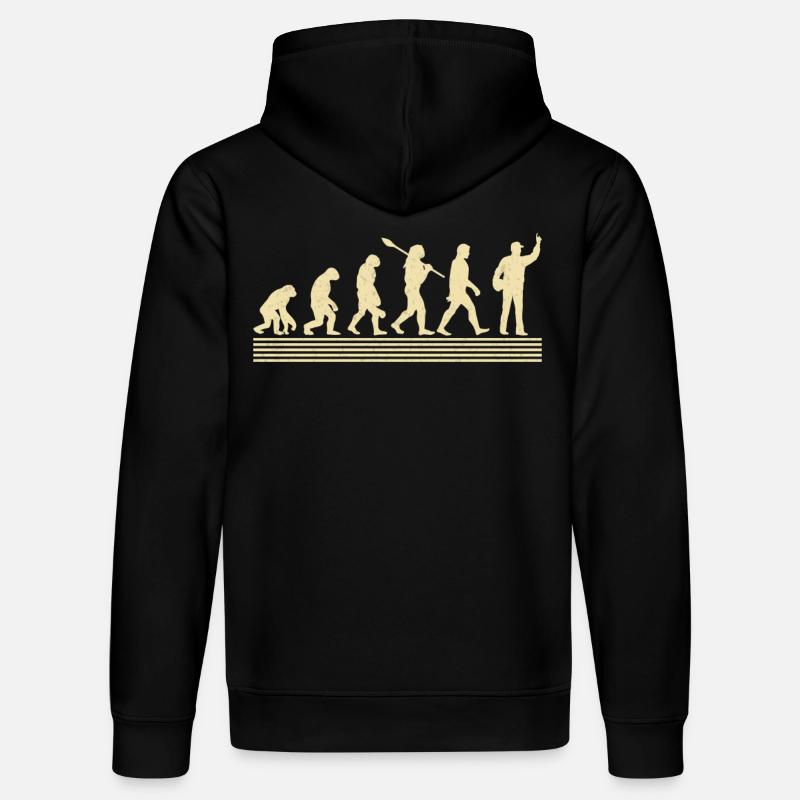 Trainer evolution - Stanley/Stella DRUMMER Unisex Organic Hoodie - black
