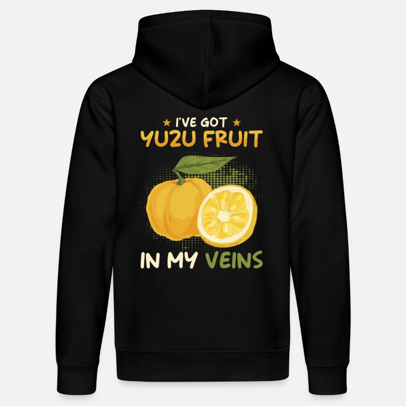 Yuzu Fruit Dicton - Sweat à capuche bio DRUMMER Stanley/Stella Unisexe - noir