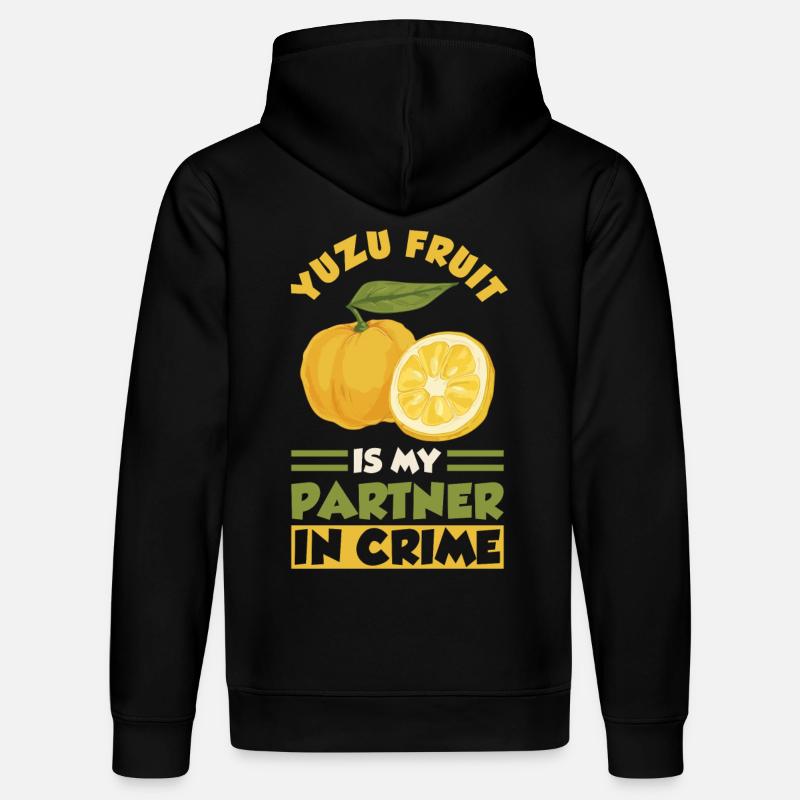 Yuzu Fruit Dicton - Sweat à capuche bio DRUMMER Stanley/Stella Unisexe - noir