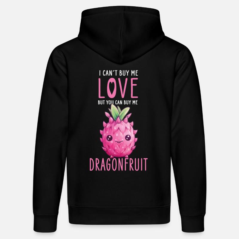 Fruit du dragon Kawaii - Sweat à capuche bio DRUMMER Stanley/Stella Unisexe - noir