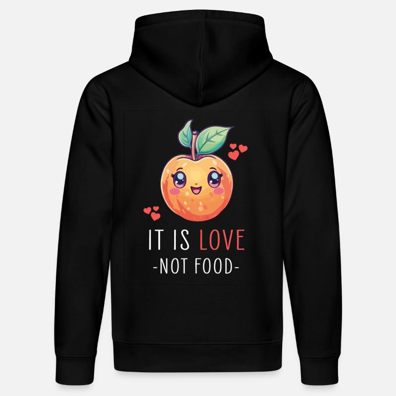 Pêche Kawaii - Sweat à capuche bio DRUMMER Stanley/Stella Unisexe - noir