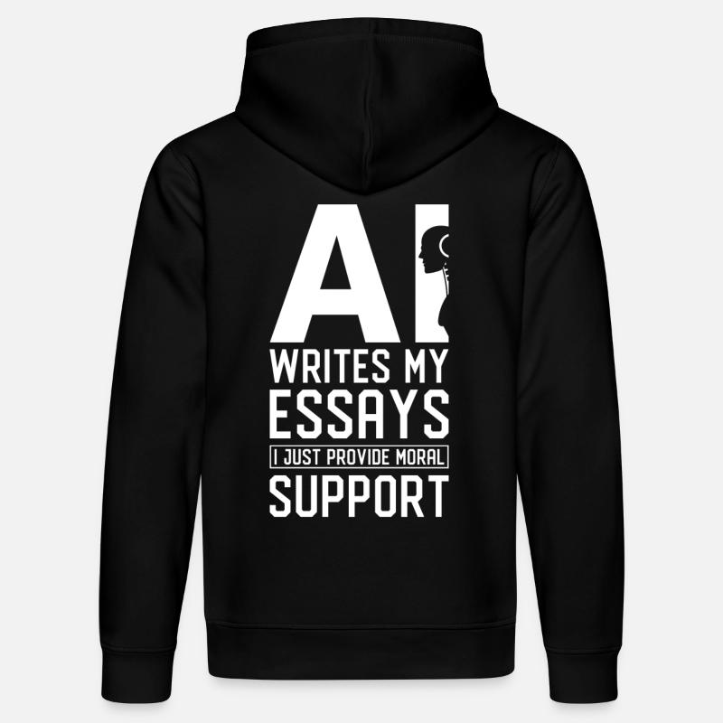 Artificial Intelligence Ai Lovers - Stanley/Stella DRUMMER Unisex Organic Hoodie - black