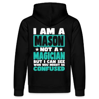 Mason - Stanley/Stella DRUMMER Unisex Organic Hoodie - black - Back - Marisol (170cm)