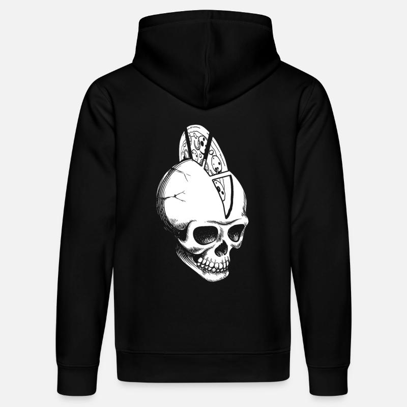 Pizza - Sweat à capuche bio DRUMMER Stanley/Stella Unisexe - noir