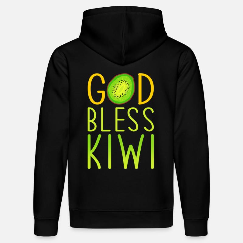 Kiwi Love Dicton - Sweat à capuche bio DRUMMER Stanley/Stella Unisexe - noir