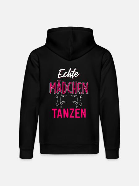 Echte Mädchen tanzen - Stanley/Stella Unisex Bio-Hoodie DRUMMER  - Schwarz