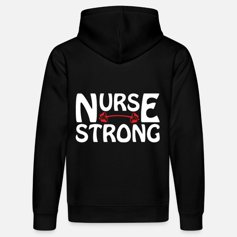 Krankenpfleger Krankenschwester - Stanley/Stella Unisex Bio-Hoodie DRUMMER  - Schwarz