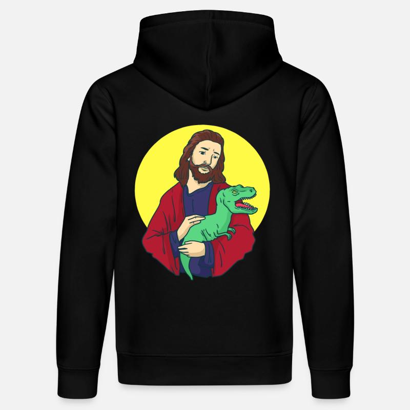 Jésus Christ - Sweat à capuche bio DRUMMER Stanley/Stella Unisexe - noir