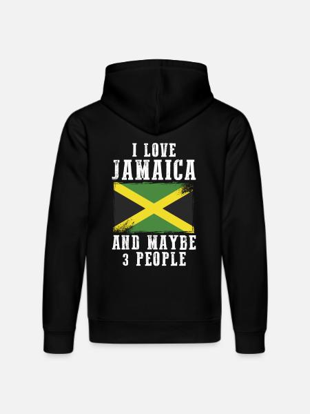 Jamaica - Stanley/Stella Unisex Bio-Hoodie DRUMMER - Schwarz
