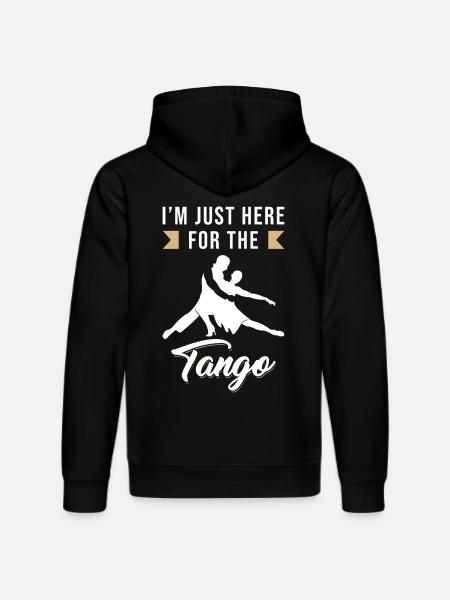Tango saying funny - Stanley/Stella DRUMMER Unisex Organic Hoodie - black