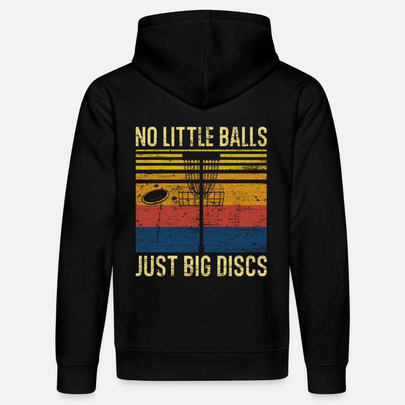 Disc Golf Retro - Sweat à capuche bio DRUMMER Stanley/Stella Unisexe - noir