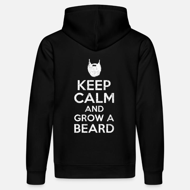 Keep calm Bart - Sweat à capuche bio DRUMMER Stanley/Stella Unisexe - noir