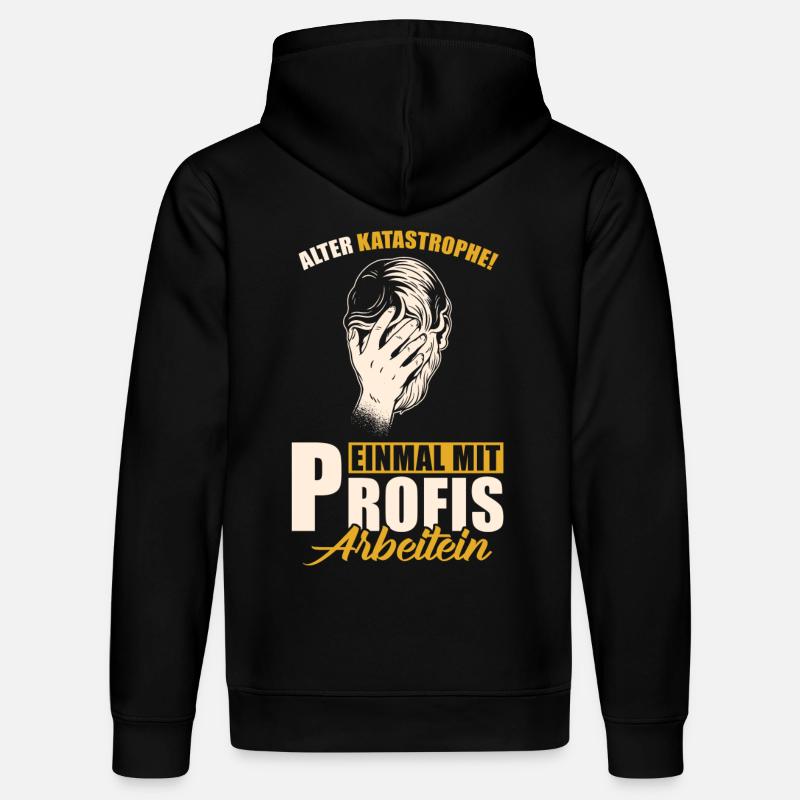 Vieille catastrophe - Sweat à capuche bio DRUMMER Stanley/Stella Unisexe - noir