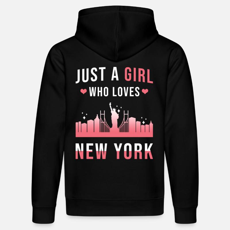 New York - Sweat à capuche bio DRUMMER Stanley/Stella Unisexe - noir