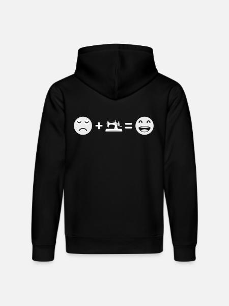 Sew - Stanley/Stella DRUMMER Unisex Organic Hoodie - black