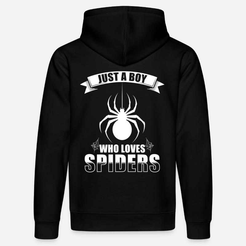 Dicton Jumping Spider - Sweat à capuche bio DRUMMER Stanley/Stella Unisexe - noir