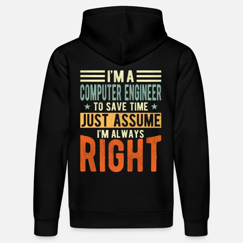 Computertechniker - Stanley/Stella Unisex Bio-Hoodie DRUMMER  - Schwarz