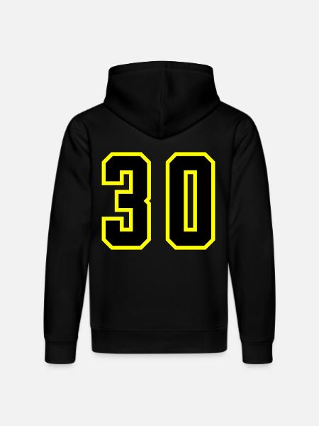 30 Number Leotard - Stanley/Stella DRUMMER Unisex Organic Hoodie - black