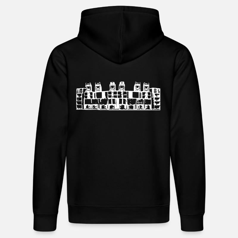 ssnr14 - Sweat à capuche bio DRUMMER Stanley/Stella Unisexe - noir