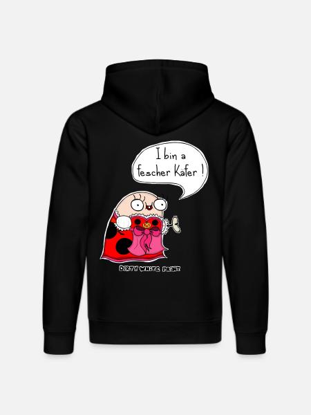 Oktober Marvin - Premium Longsleeve - Women - Stanley/Stella DRUMMER Unisex Organic Hoodie - black