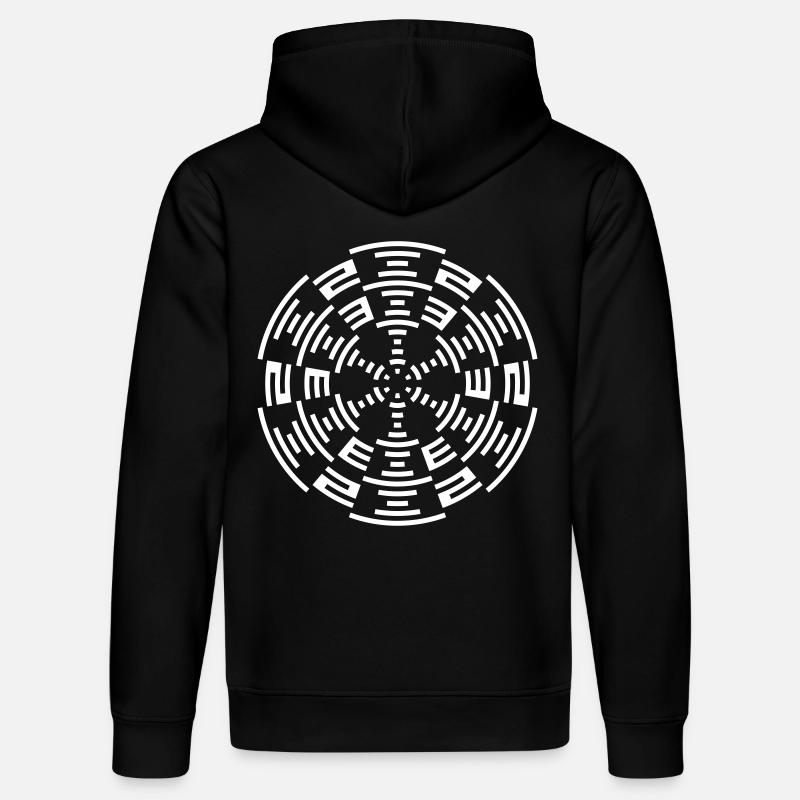 Spiral Tekno 23 - Sweat à capuche bio DRUMMER Stanley/Stella Unisexe - noir