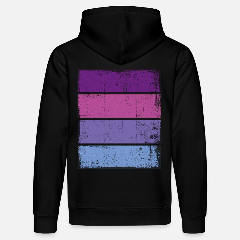 Contexte Grunge - Sweat à capuche bio DRUMMER Stanley/Stella Unisexe - noir