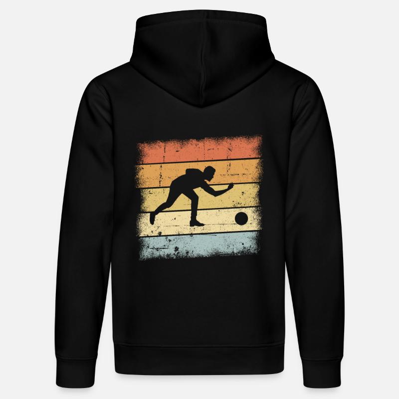 Cadeau bowling - Sweat à capuche bio DRUMMER Stanley/Stella Unisexe - noir