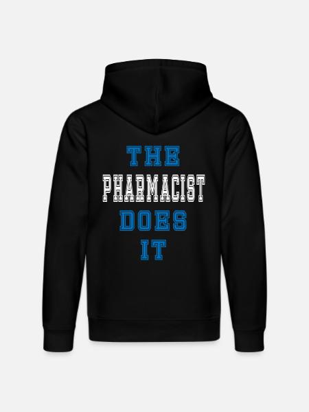 The Apotheker does it - Stanley/Stella DRUMMER Unisex Organic Hoodie - black
