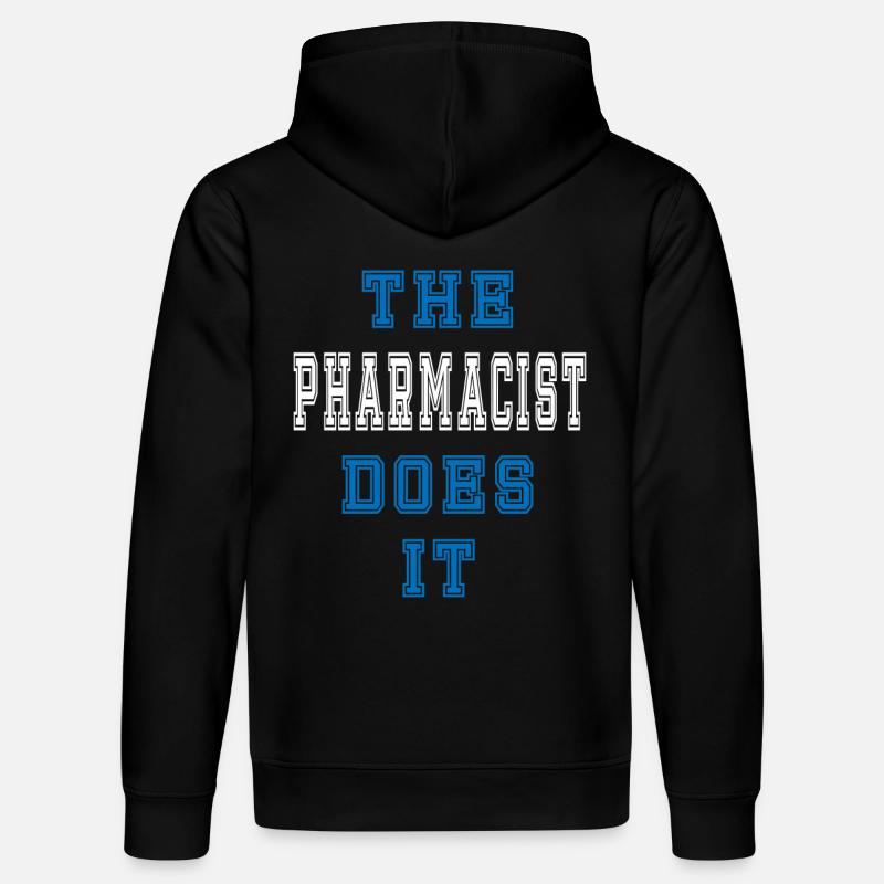 The Apotheker does it - Stanley/Stella Unisex Bio-Hoodie DRUMMER - Schwarz