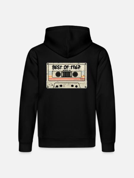 Best of 1967 - Stanley/Stella Unisex Bio-Hoodie DRUMMER  - Schwarz